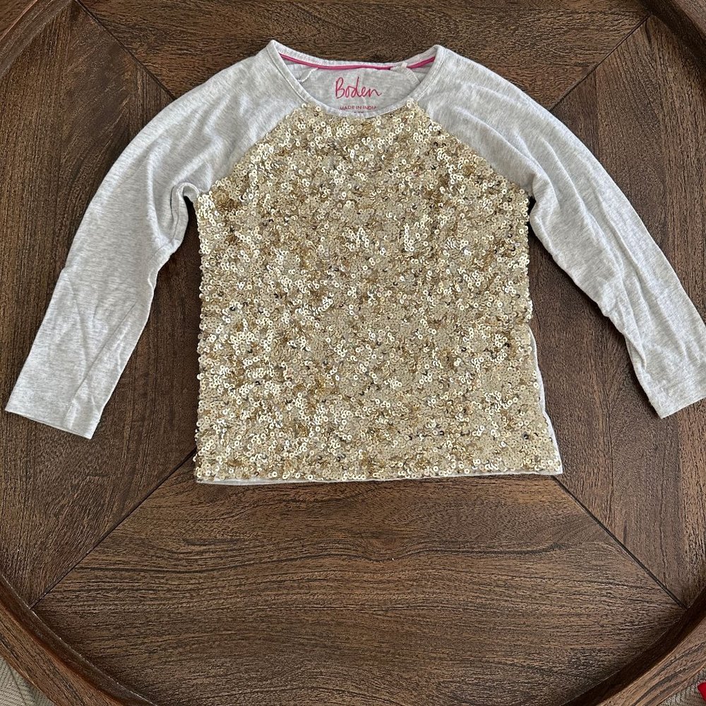 Boden Sequin Top